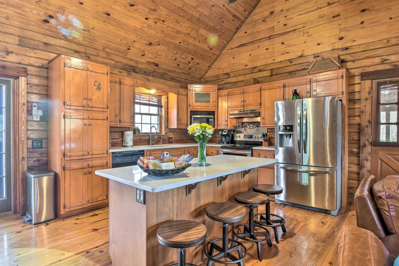 Luxury Pearcy Cabin With 5 Private Acres And Hot Tub! Exteriér fotografie