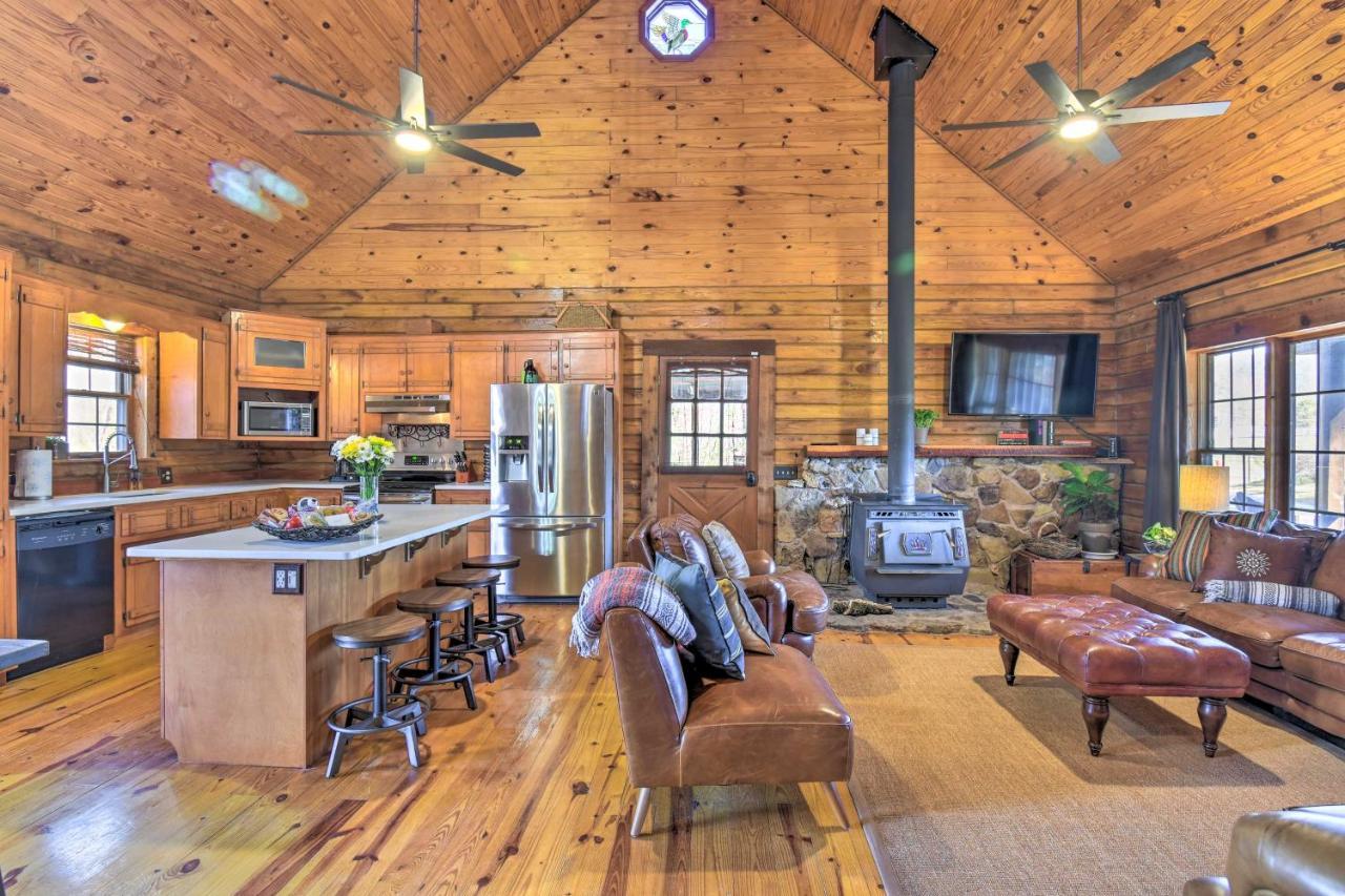 Luxury Pearcy Cabin With 5 Private Acres And Hot Tub! Exteriér fotografie