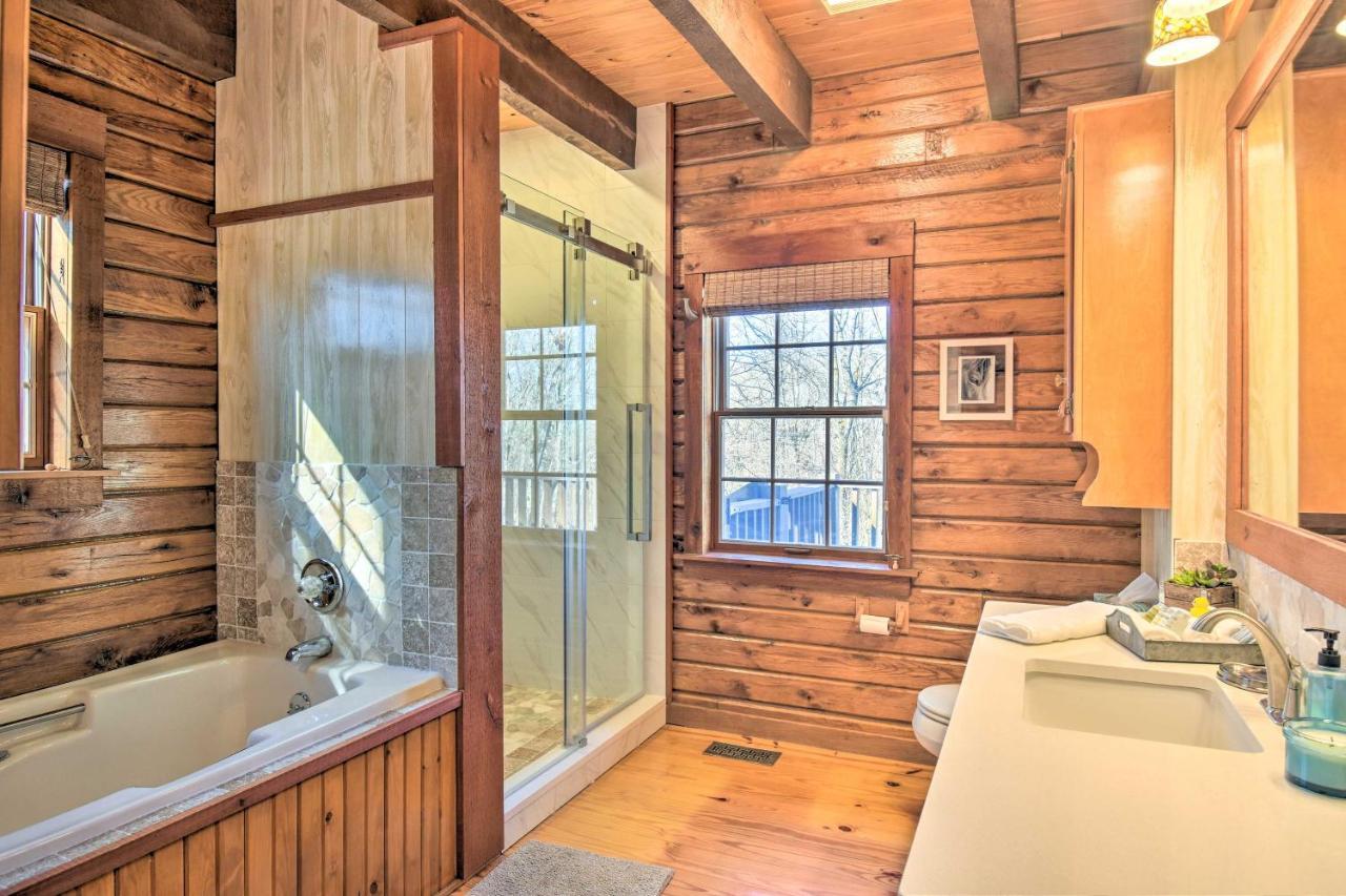 Luxury Pearcy Cabin With 5 Private Acres And Hot Tub! Exteriér fotografie
