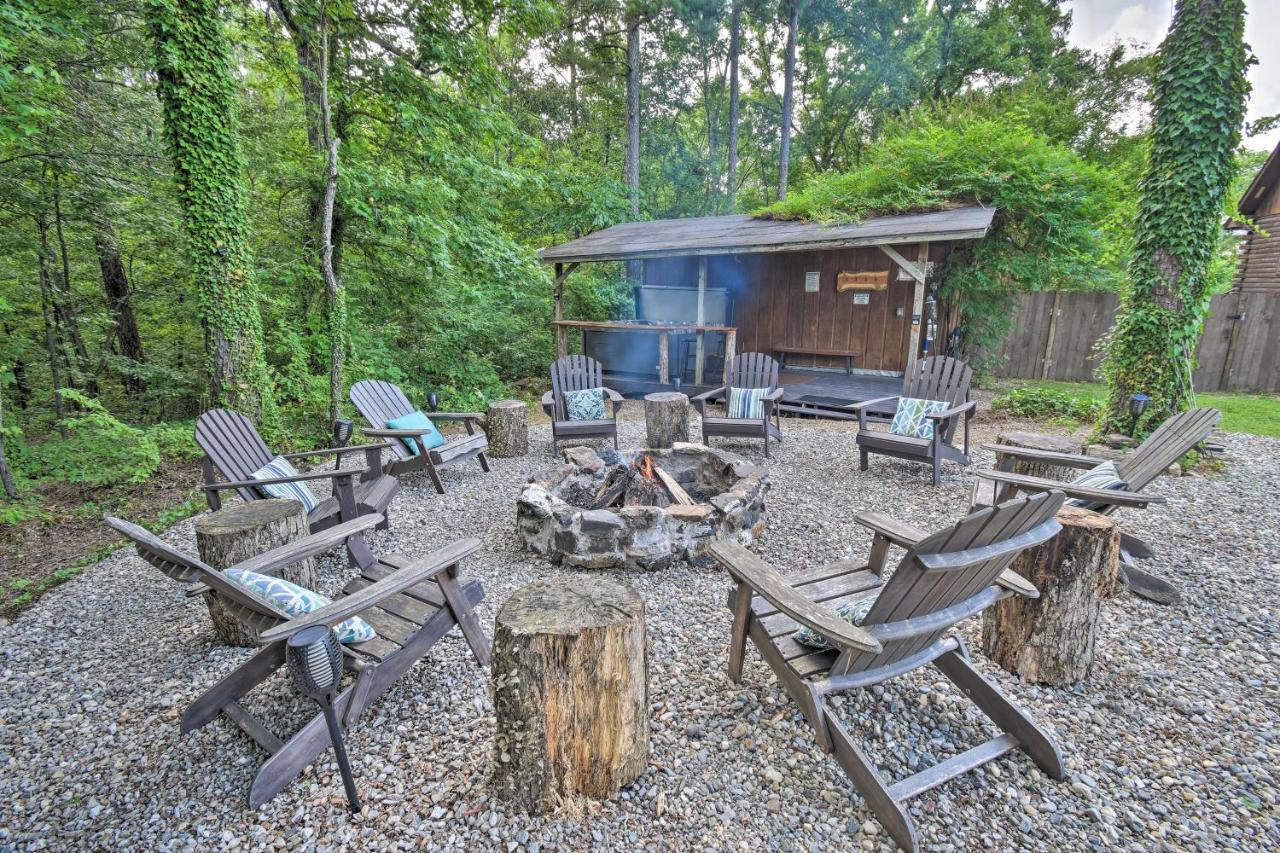 Luxury Pearcy Cabin With 5 Private Acres And Hot Tub! Exteriér fotografie