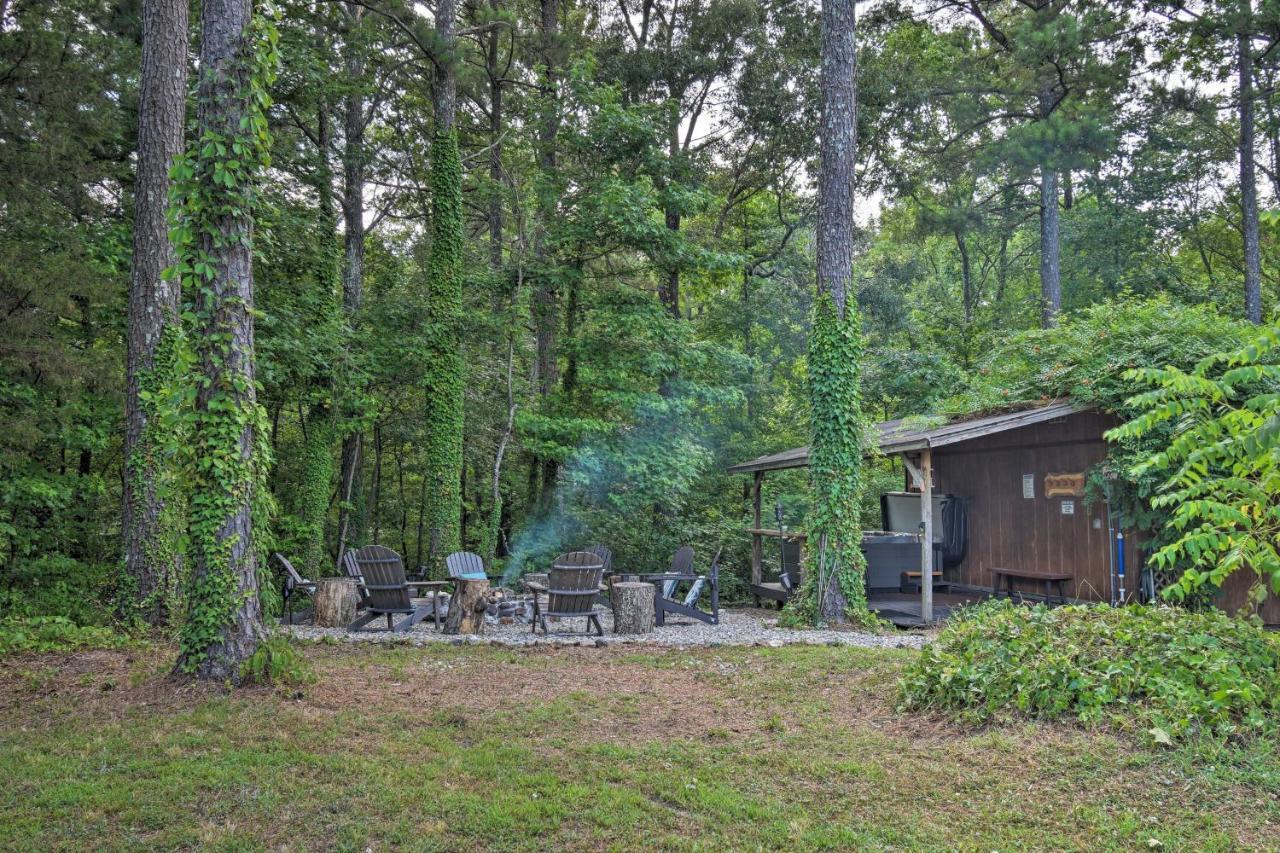 Luxury Pearcy Cabin With 5 Private Acres And Hot Tub! Exteriér fotografie