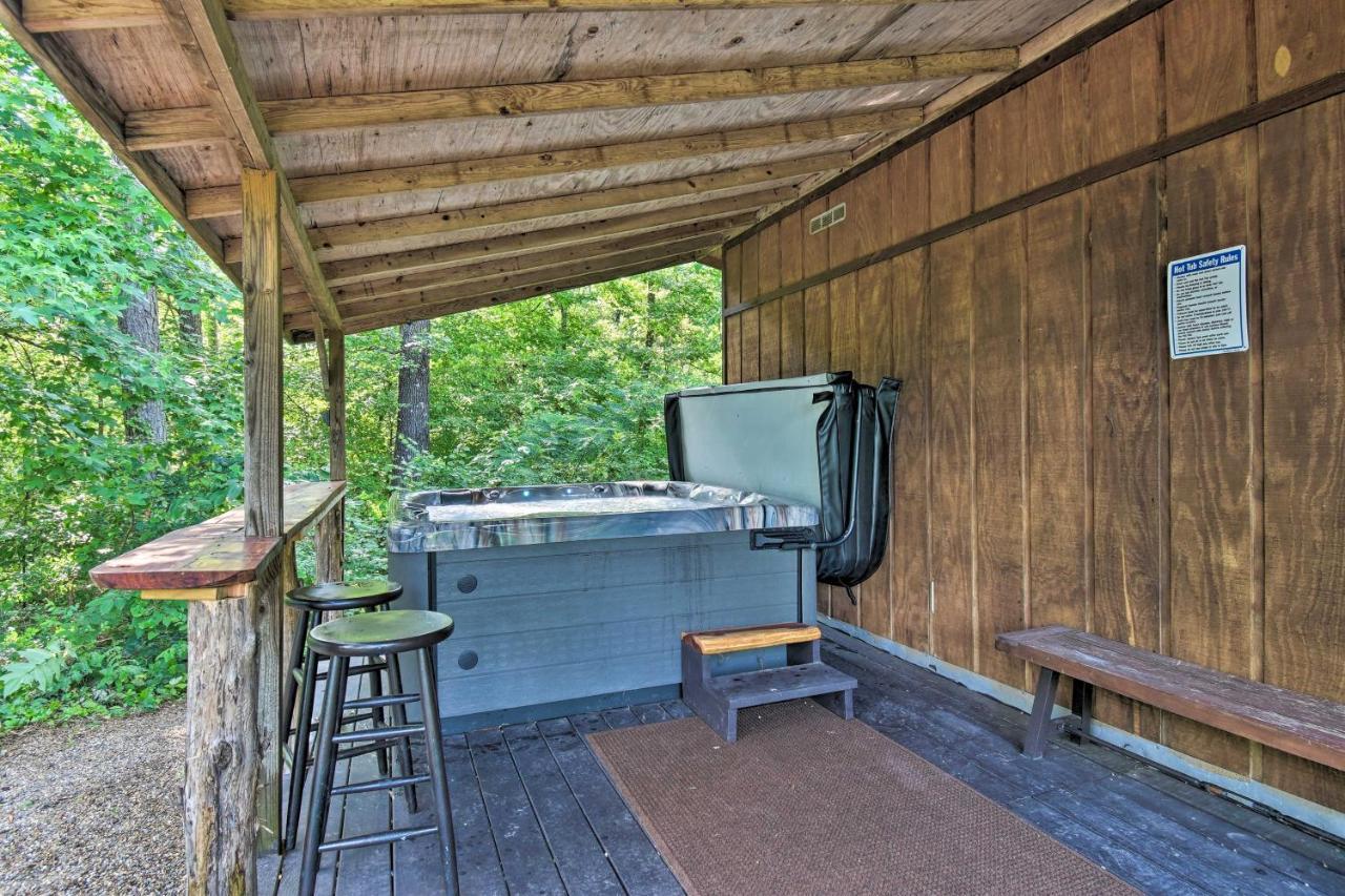 Luxury Pearcy Cabin With 5 Private Acres And Hot Tub! Exteriér fotografie